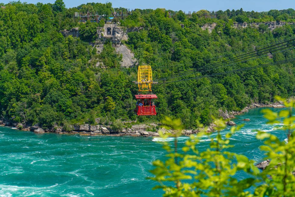Whirlpool Aero Car in Niagara Falls.