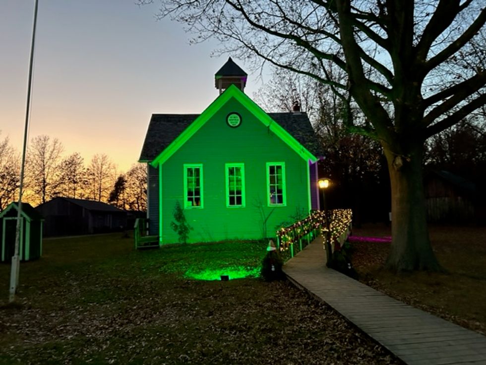 Christmas at Heritage Village.