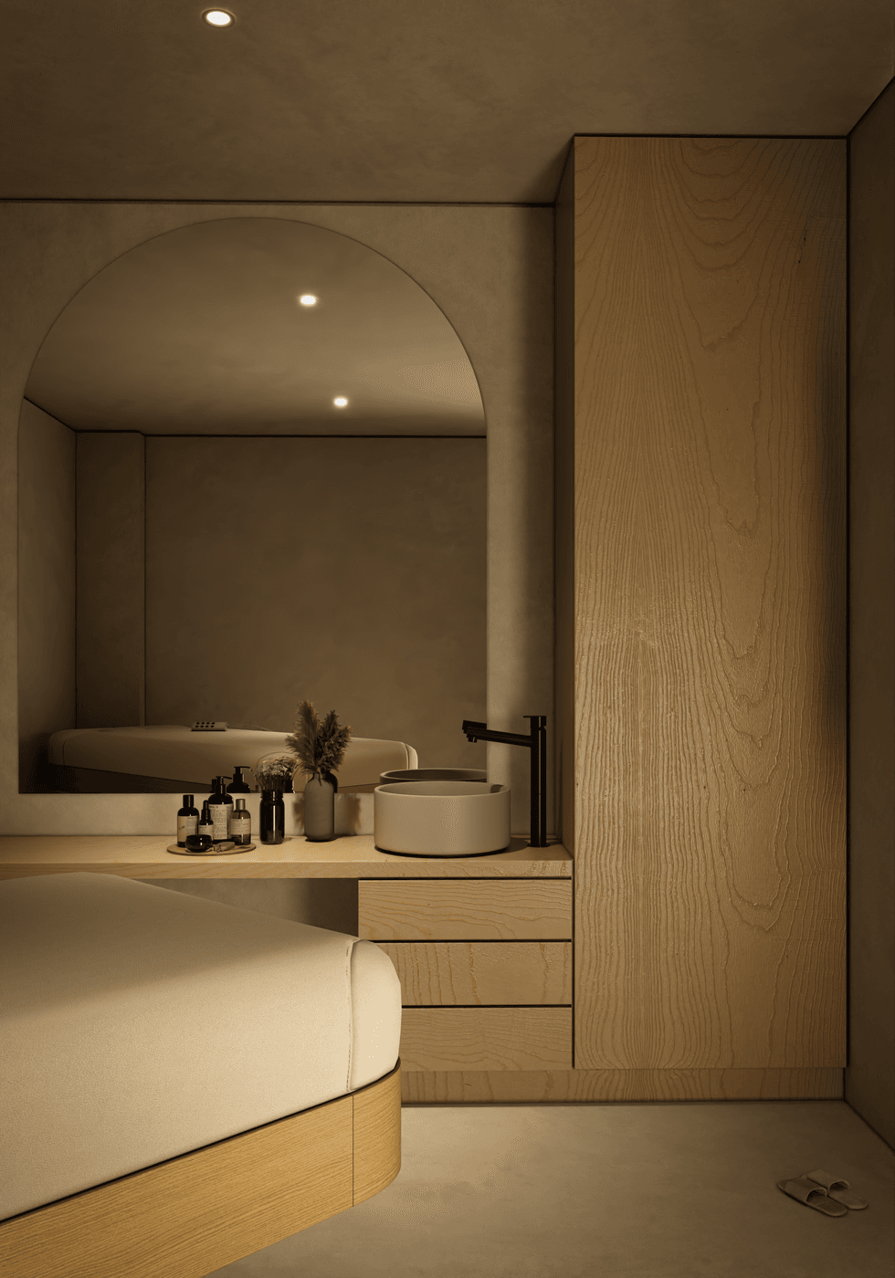 Rendering of treatment room.
