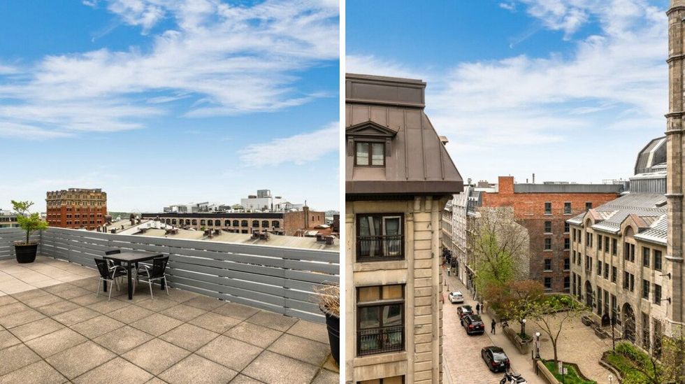 Vue de l'immeuble.