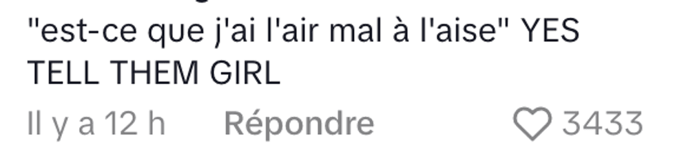 Commentaire sur la r\u00e9ponse de Marie-Mai \u00e0 Denise Filiatrault \u00e0 Star Acad\u00e9mie en 2003.