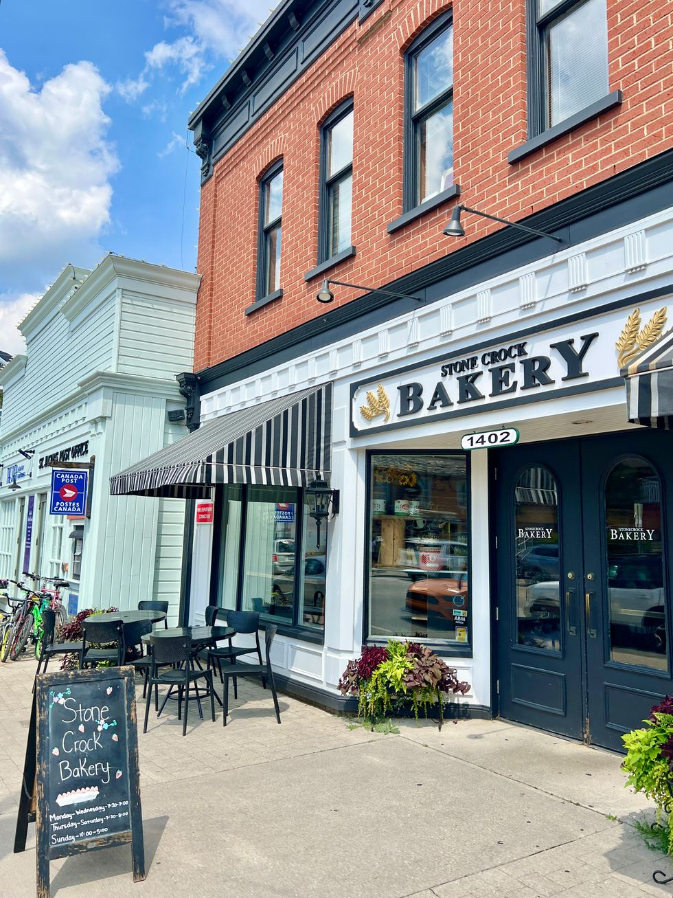 The Stone Crock Bakery.