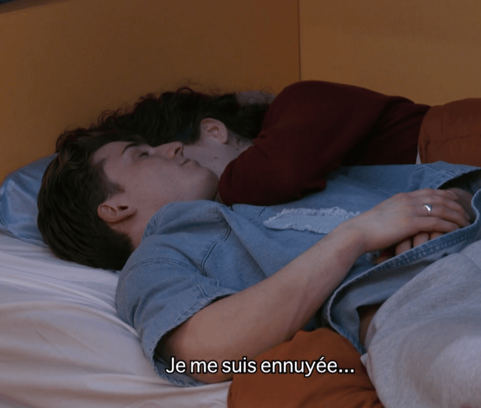 F\u00e9lix Dolci et Marie-\u00c8ve Beauregard s'embrassent \u00e0 Big Brother C\u00e9l\u00e9brit\u00e9s.
