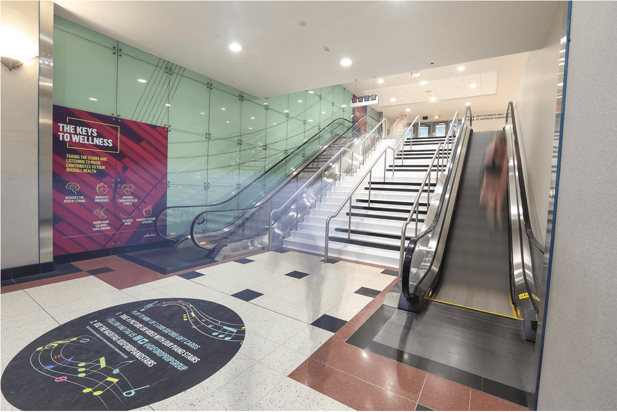 Toronto's Piano Staircase Lets You Play Music With Your Feet