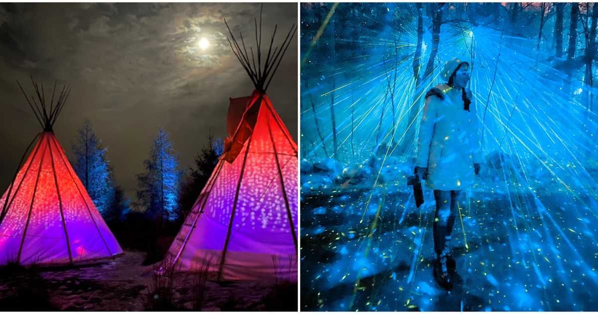 You Can Leap Into The Future At This Luminous Night Walk In Toronto