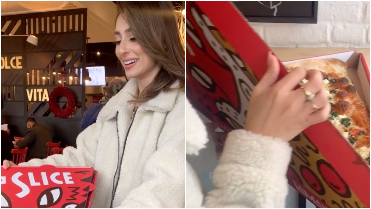 This Restaurant Serves Toronto’s Biggest Pizza Slices (VIDEO)