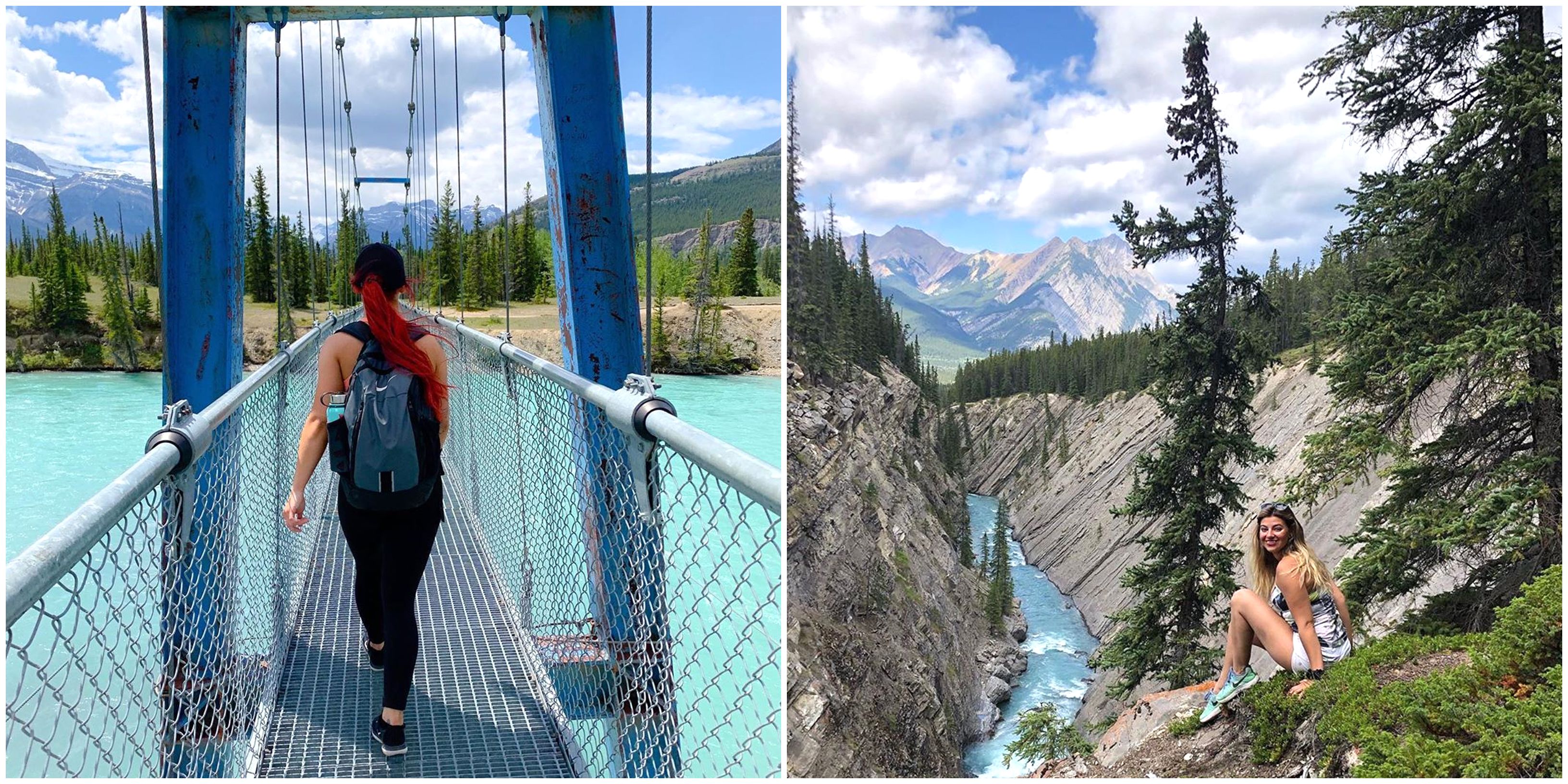 Best Trails In Alberta: This 9.7 km Hike Will Take You To Suspension Bridge & 3 Waterfalls