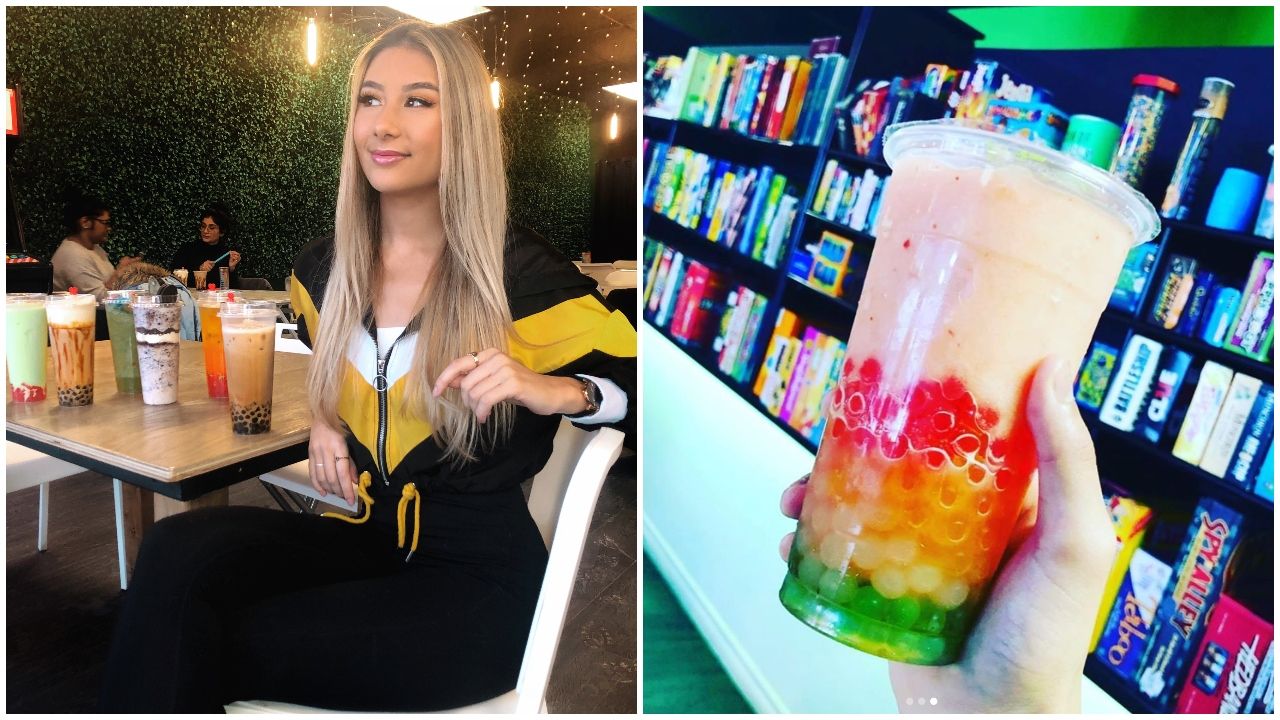 Tag along with Anika Leung to Hangout. This Ottawa bubble tea shop has a wall with over 200 board games for you and your friends to play.   They have all the classic boba flavours your heart desires, but if you're feeling adventurous, try one of their more unique drinks, like the sour patch candy.