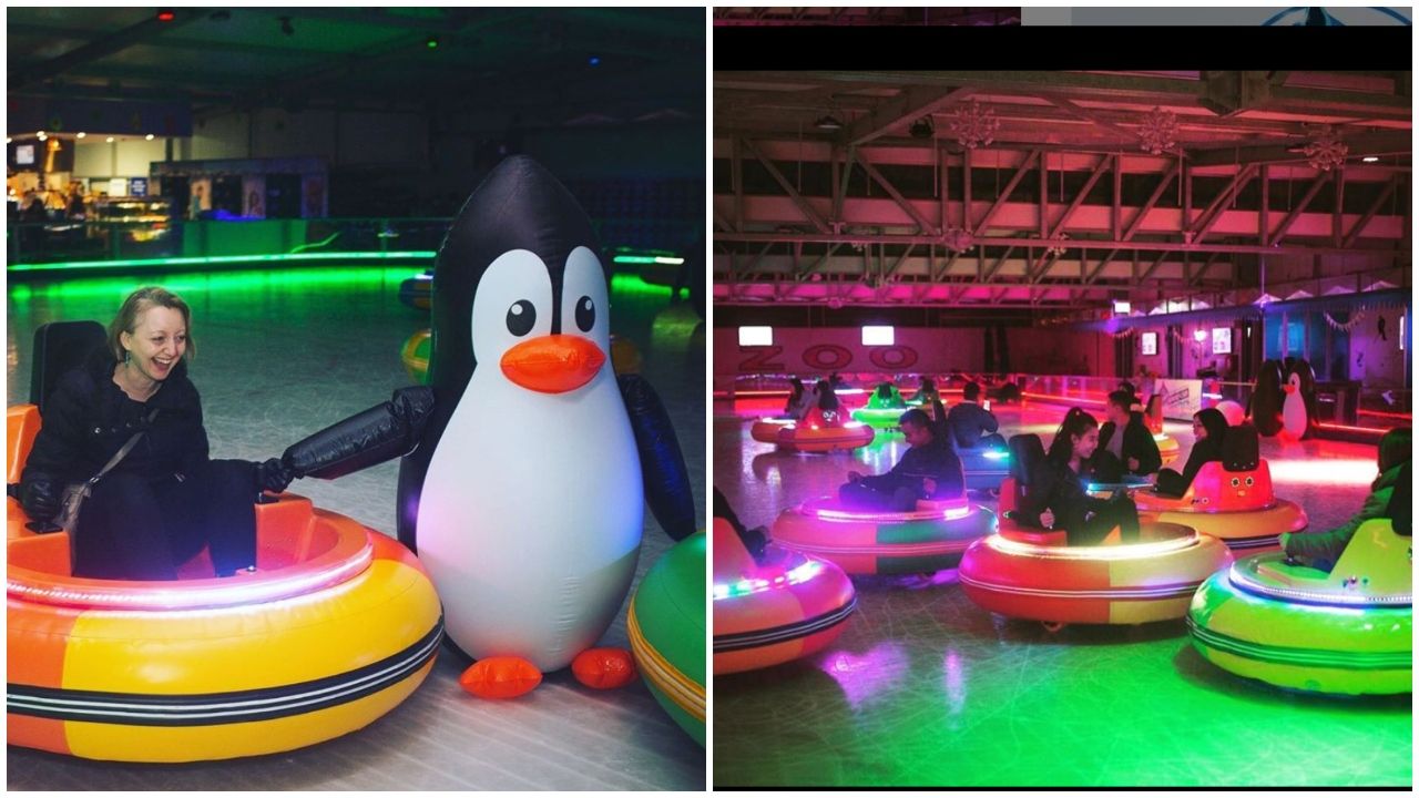 Bumper Cars On Ice In Houston Is A Winter Wonderland (VIDEO)