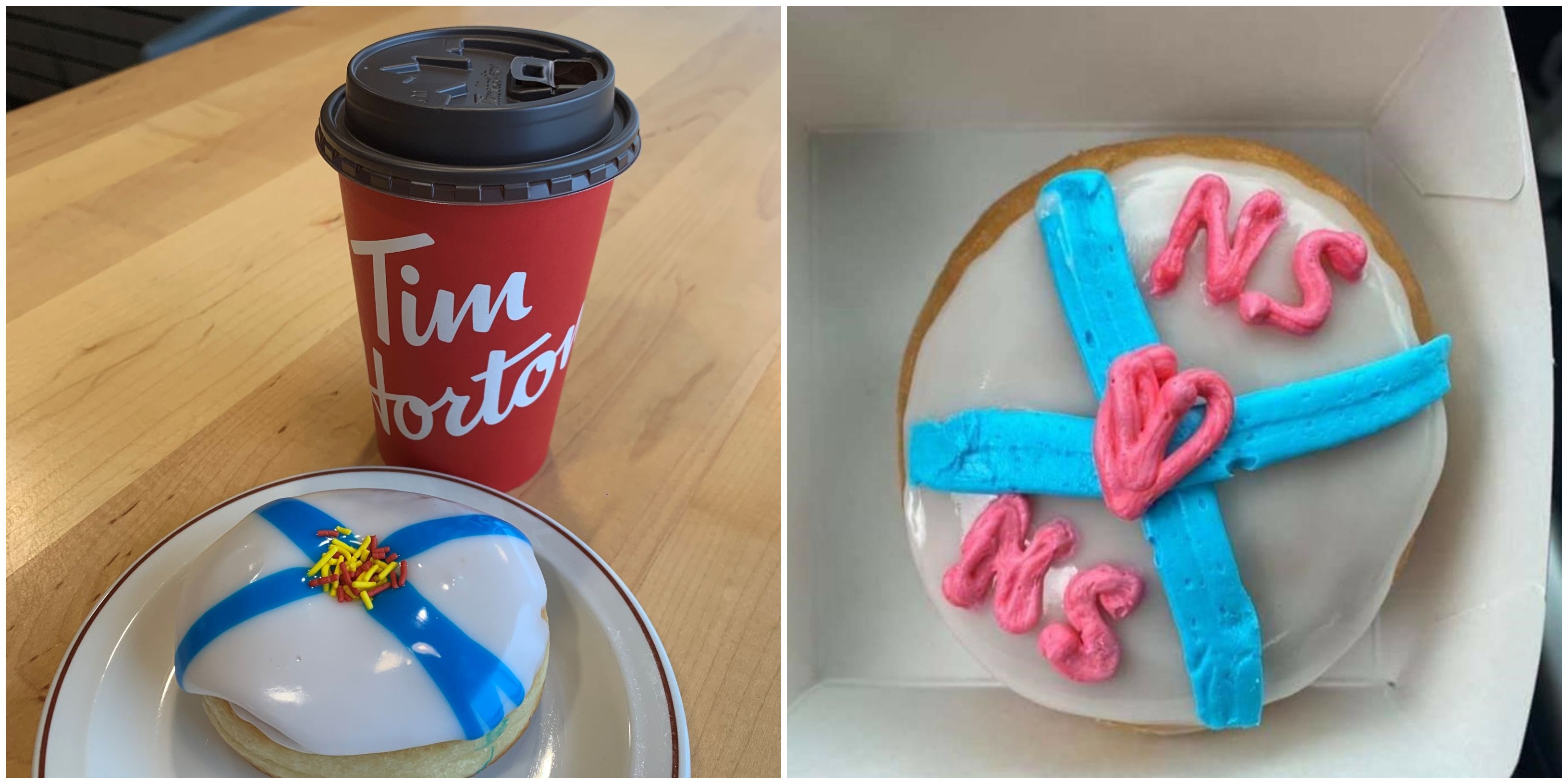Tim Hortons Nova Scotia Donut Is Out Across Canada With Different Designs