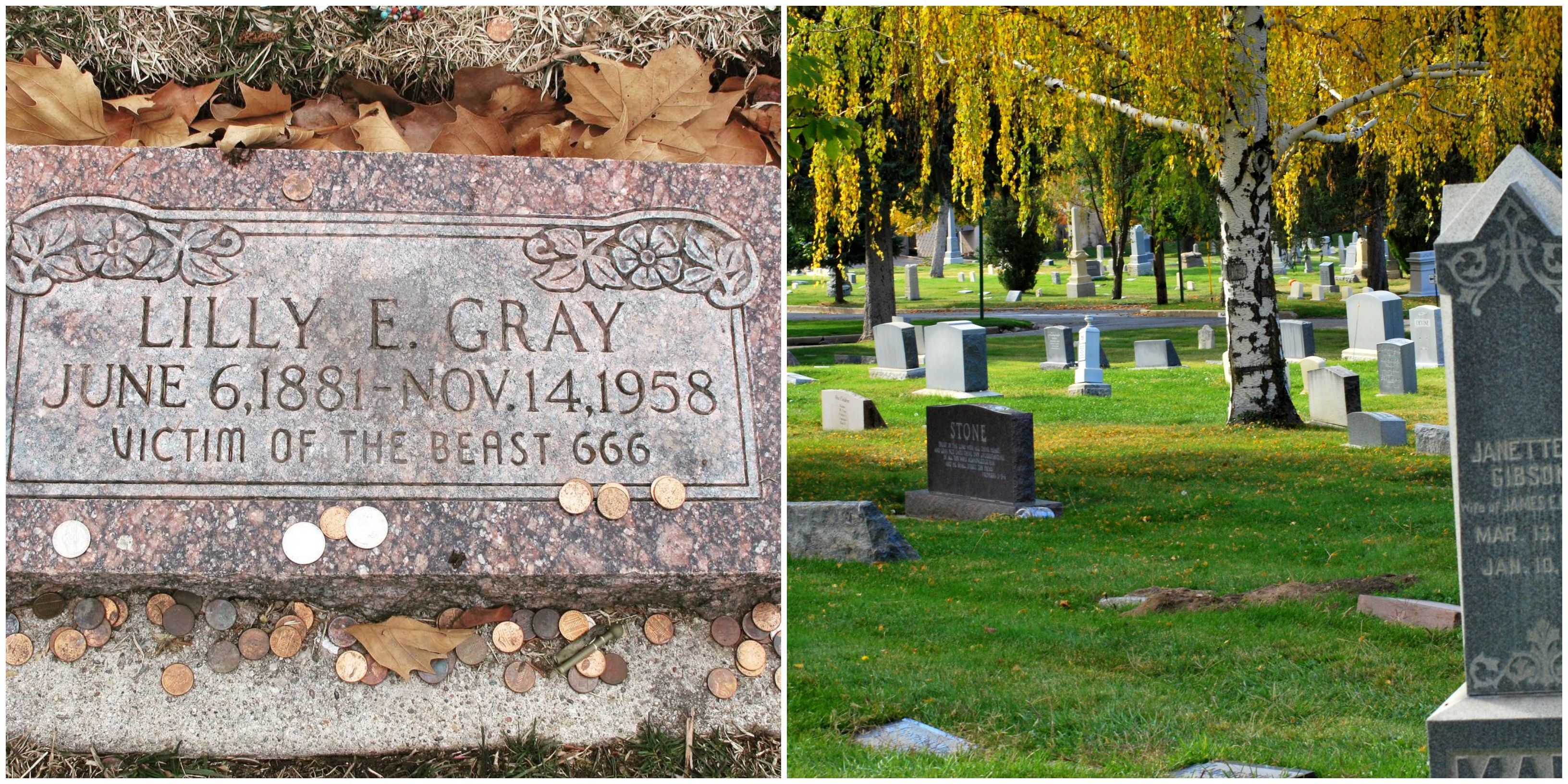 Lilly E. Gray's Grave In Utah Has A Chilling Cryptic Message Engraved On Her Tombstone