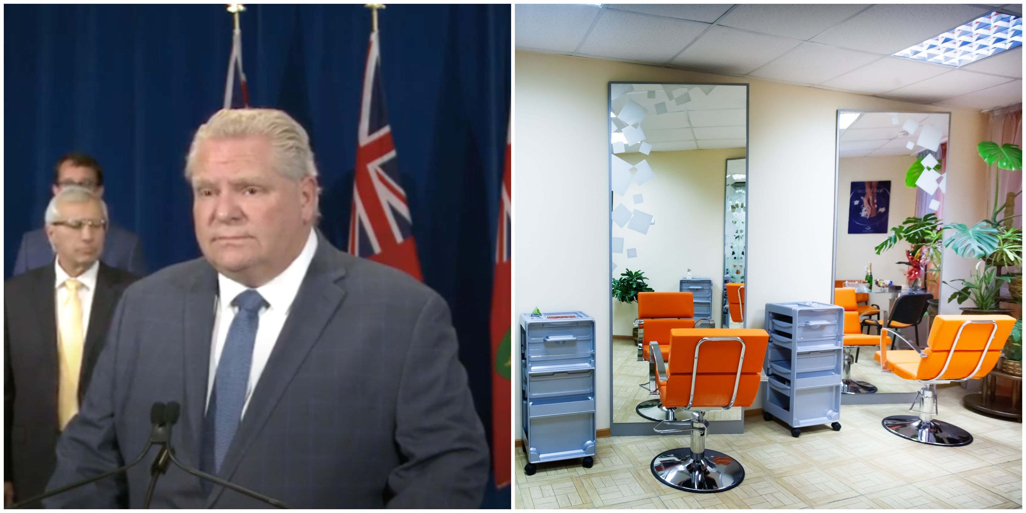 Ontario Hair Salons Re-Opening Will Have To "Hold Off" According To Ford