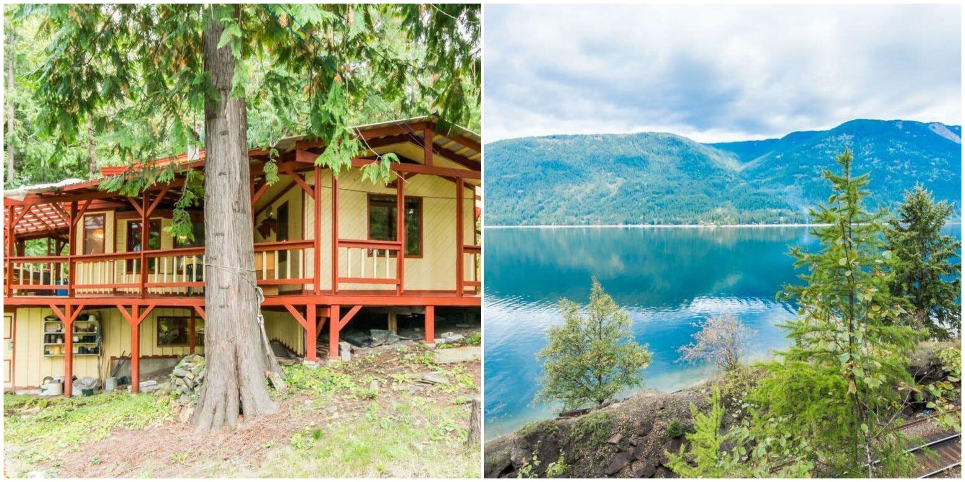 This Massive 3-Bedroom BC Home Is On Sale For $165K & It's Right Next To A Lake