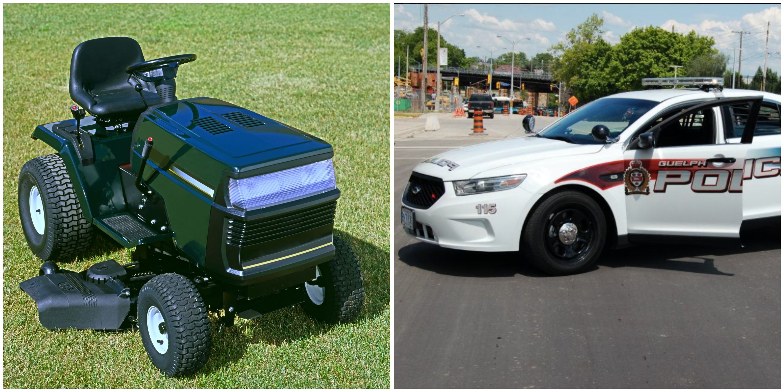 Guelph Lawn Mower Incident Leads To Man Trying To Run Over His Neighbour