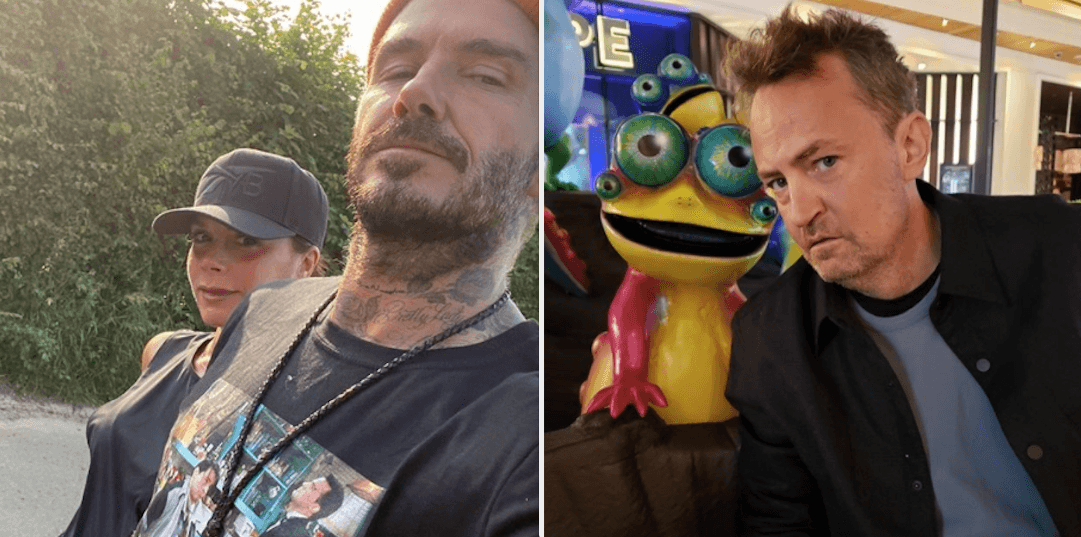 Could this be a better celeb interaction? David Beckham recently posted a snap of him wearing a Friends t-shirt and Matthew Perry's response to it was so perfect. The actor behind Chandler Bing reposted the photo on his profile and the soccer star left a cheeky comment showing off his love for the sitcom.