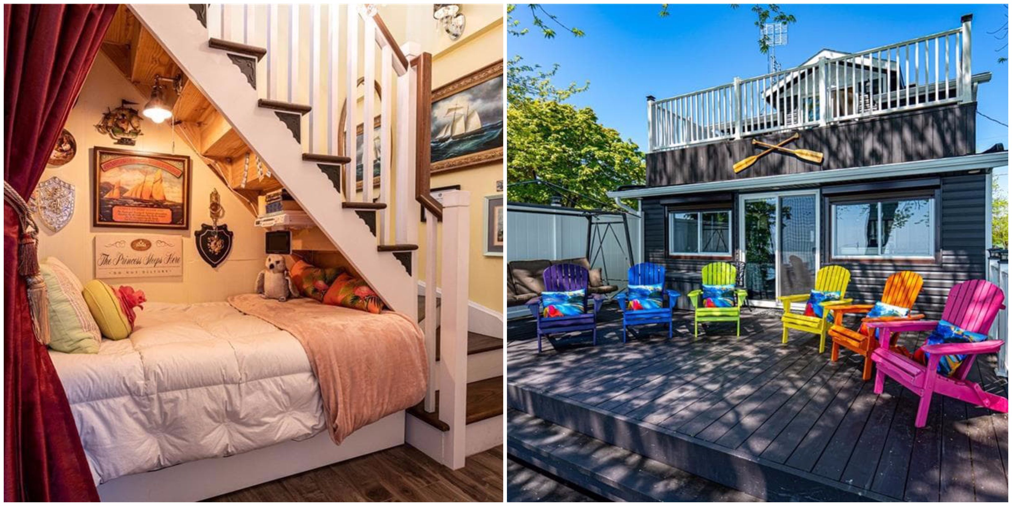 Ontario Lake Home For Sale Has A Secret 'Harry Potter' Room Under The Stairs