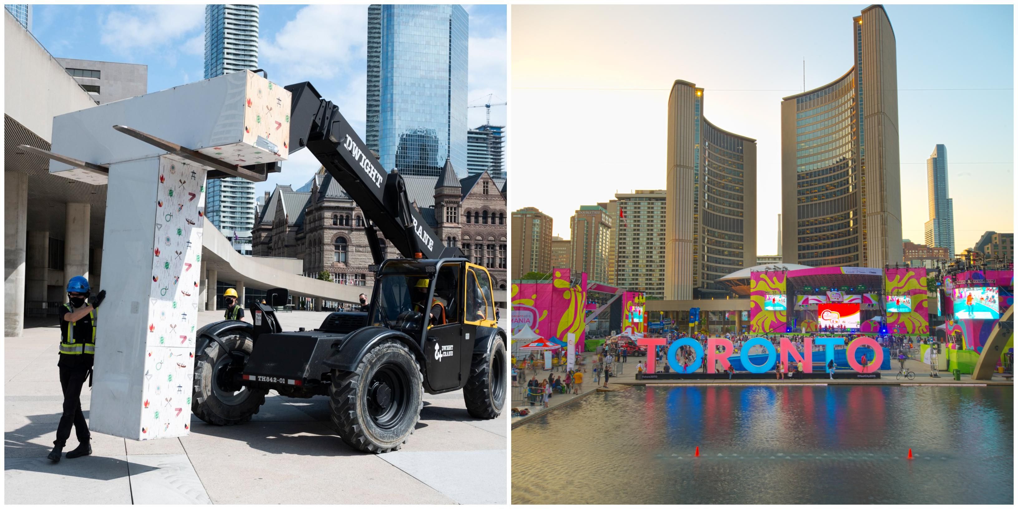 The Toronto Sign Is Officially Gone From Nathan Phillips Square (PHOTOS)