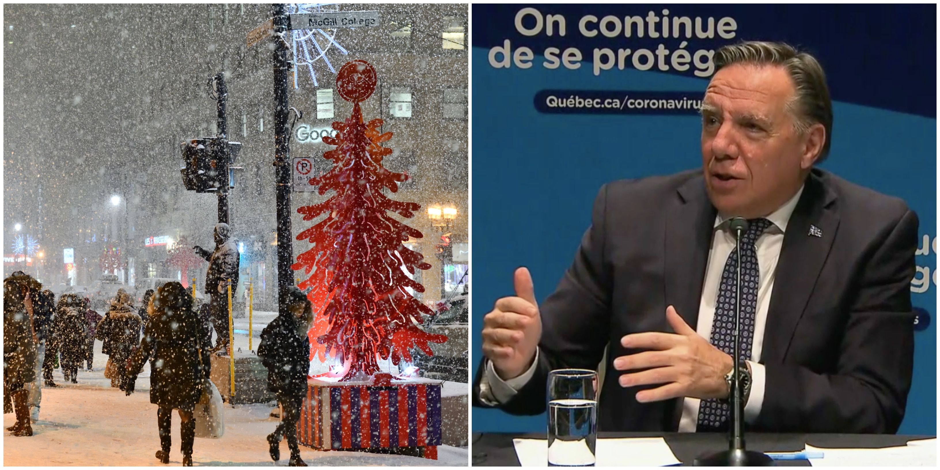 Les Québécois ne pourront pas faire de « gros party de Noël » cette année