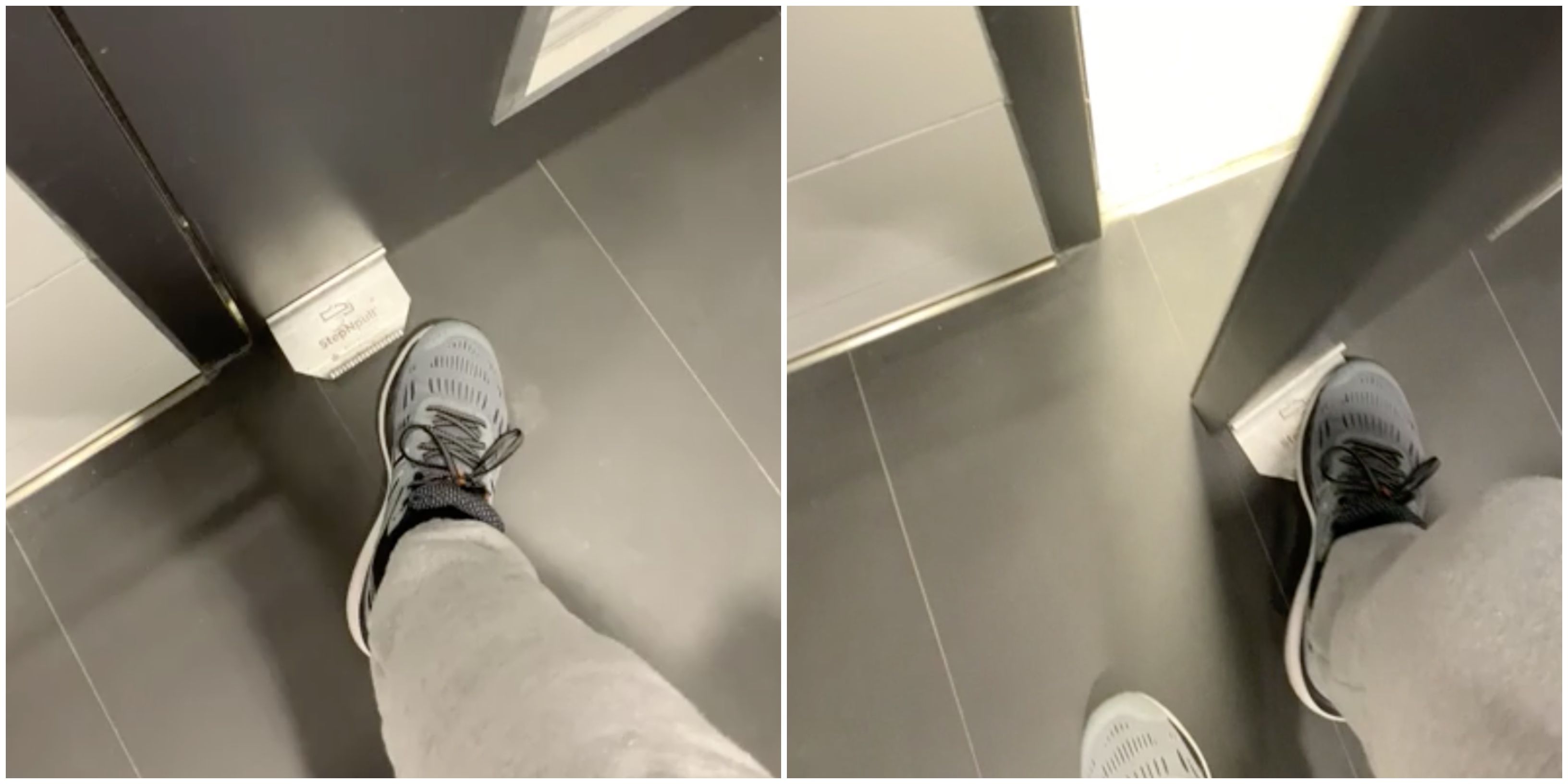 You Can Open WC Doors With Your Feet At This Toronto Winners (VIDEO)