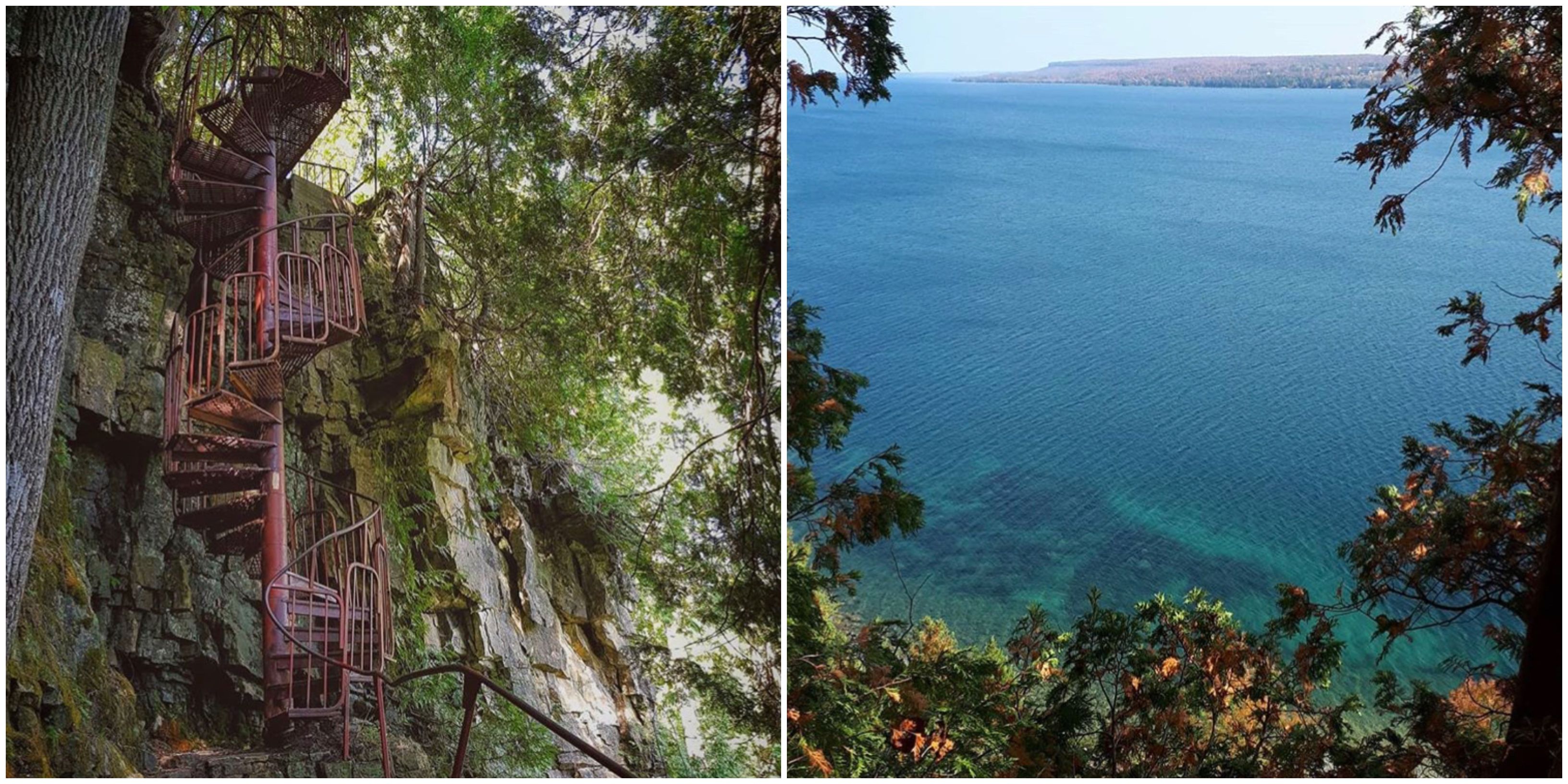 This 2-km Trail In Ontario Will Take You Past Hidden Ruins And Turquoise Waters (VIDEO)