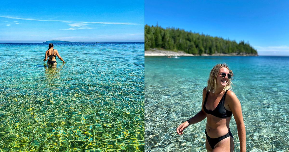 Ontario Beach With Turquoise Water Is Like A Trip To The Bahamas