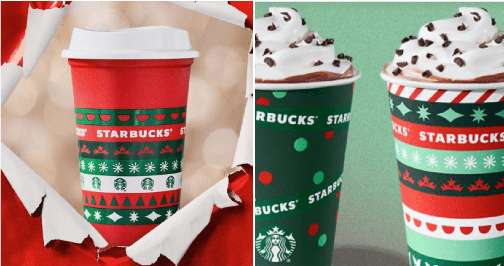 Starbucks annonce le retour de ses drinks de Noël avec des tasses réutilisables gratuites
