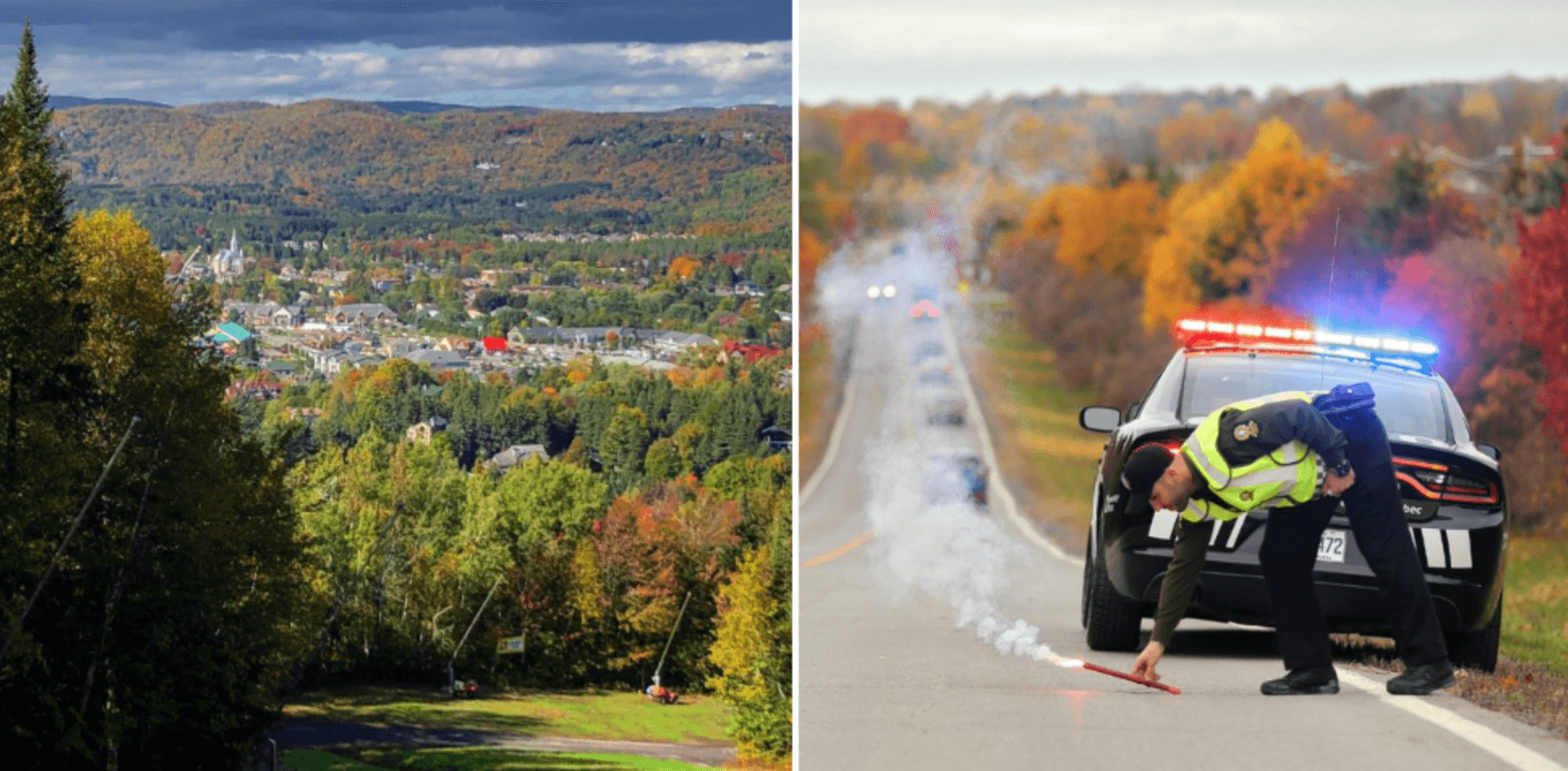Ces villes des Laurentides envahies par les personnes «zone rouge» demandent des barrages 