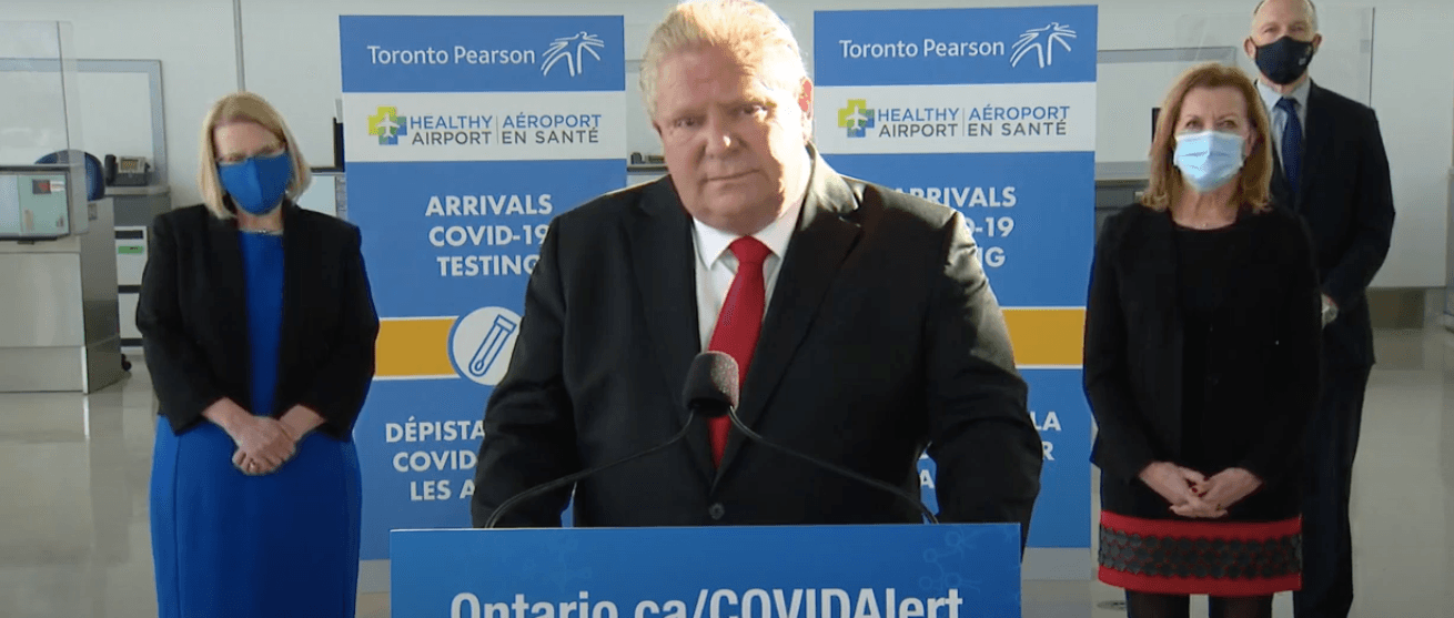 COVID-19 Testing At Pearson Airport:  International Travellers Can Now Get Tests For Free