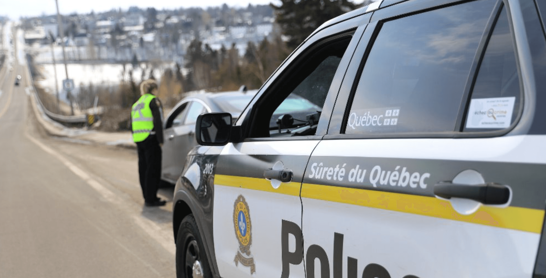 La SQ intercepte un garçon de 10 ans après une poursuite policière près de Gatineau