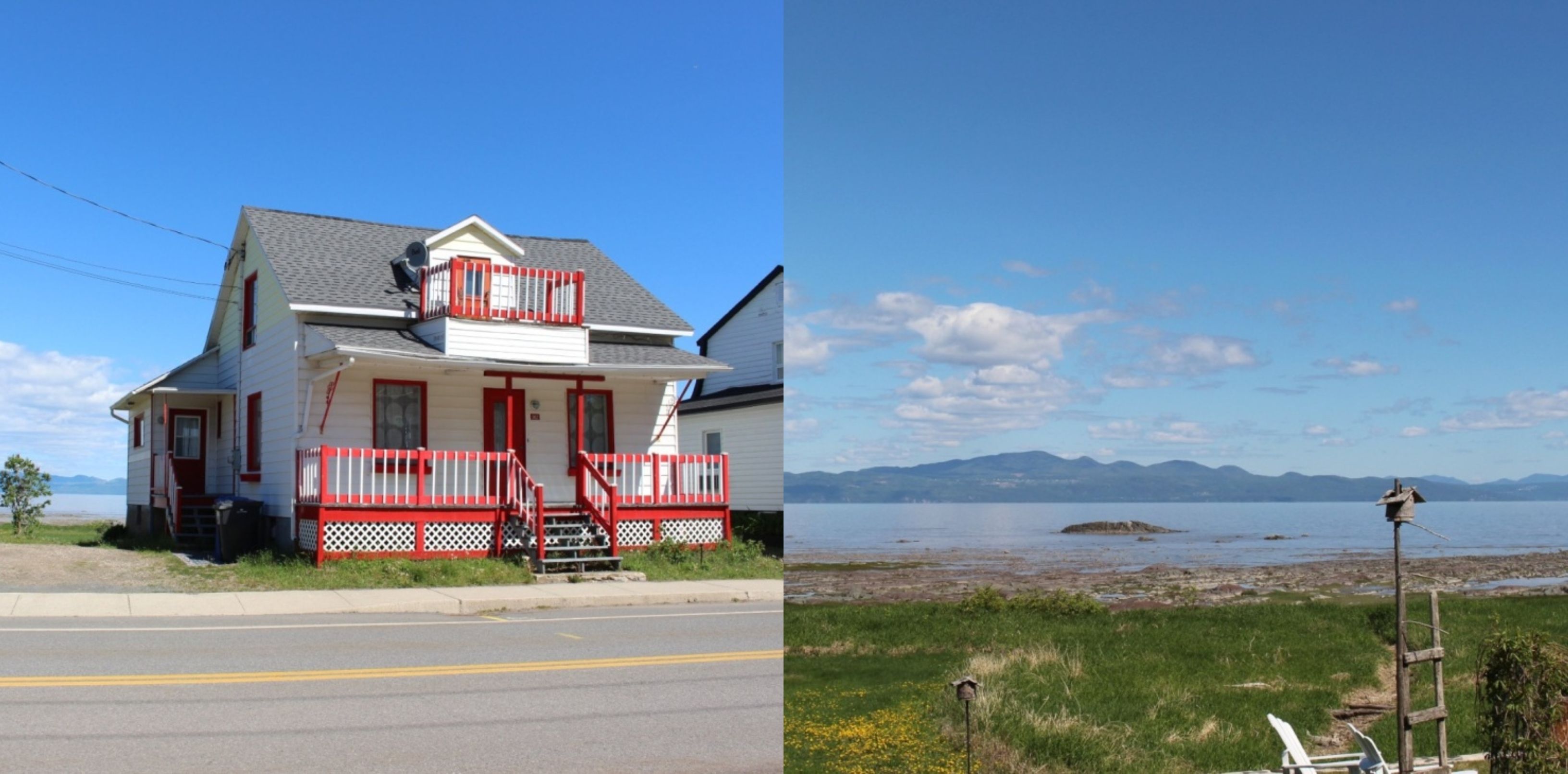 Chalet à vendre au Québec à moins de 180 000 $ avec le fleuve dans sa cour arrière