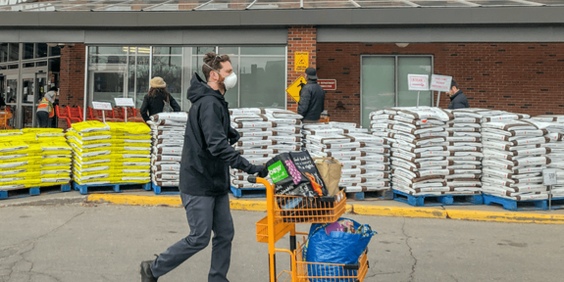 York Public Health Says People Are Catching The U.K. Variant On Two-Minute Shopping Trips