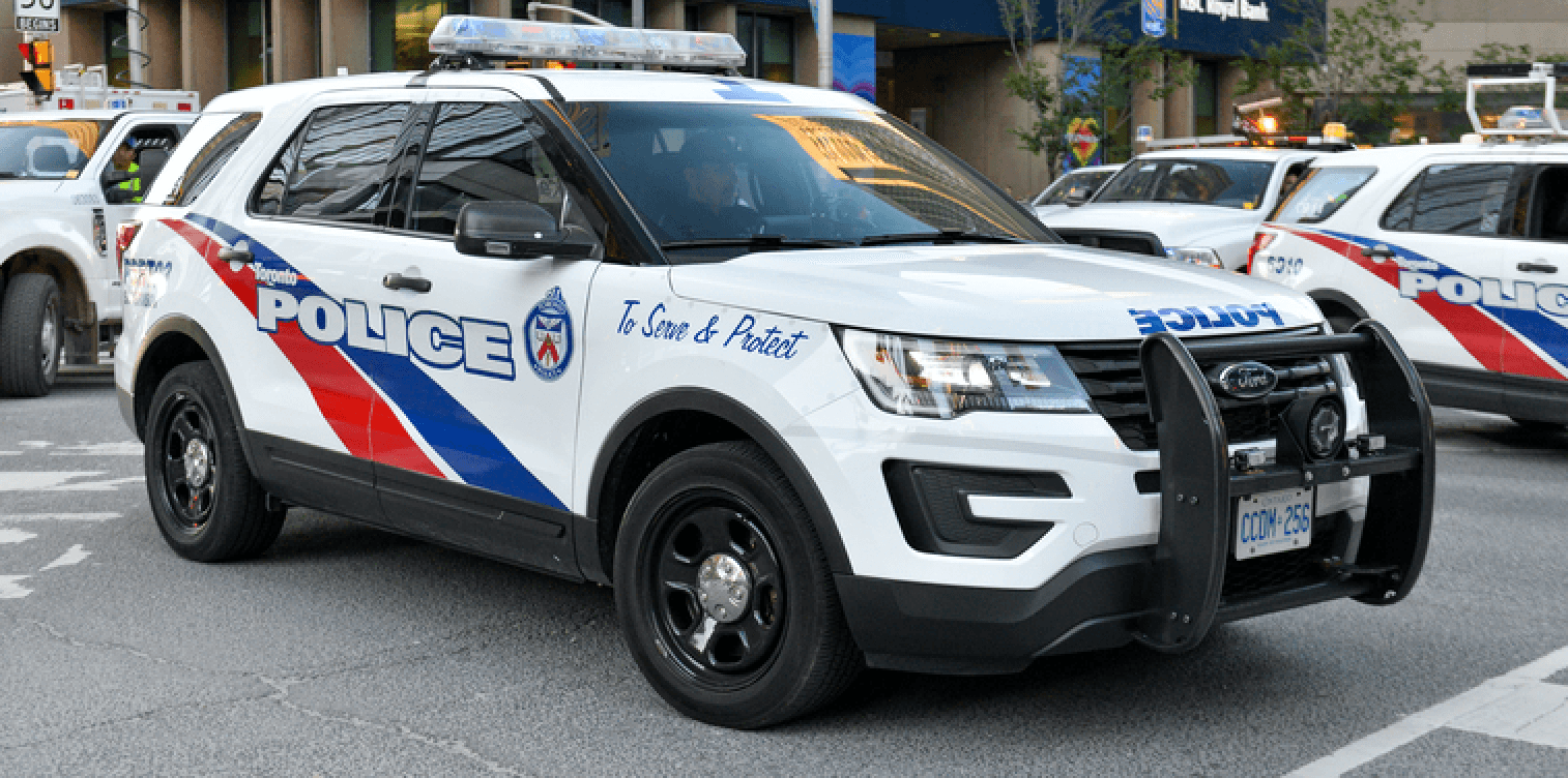 Toronto Police Are Responding To A Third Report Of Bottles Falling From A Building