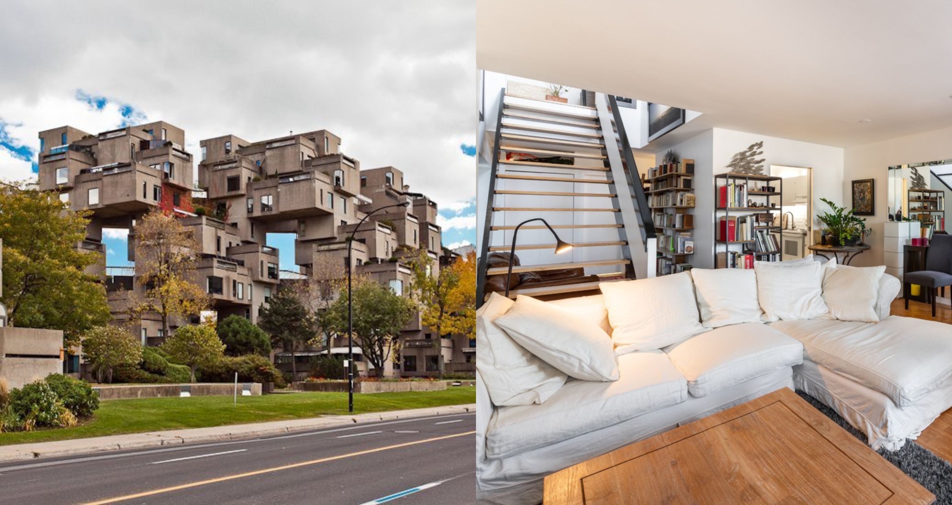 Appartement d'Habitat 67 à louer à Montréal