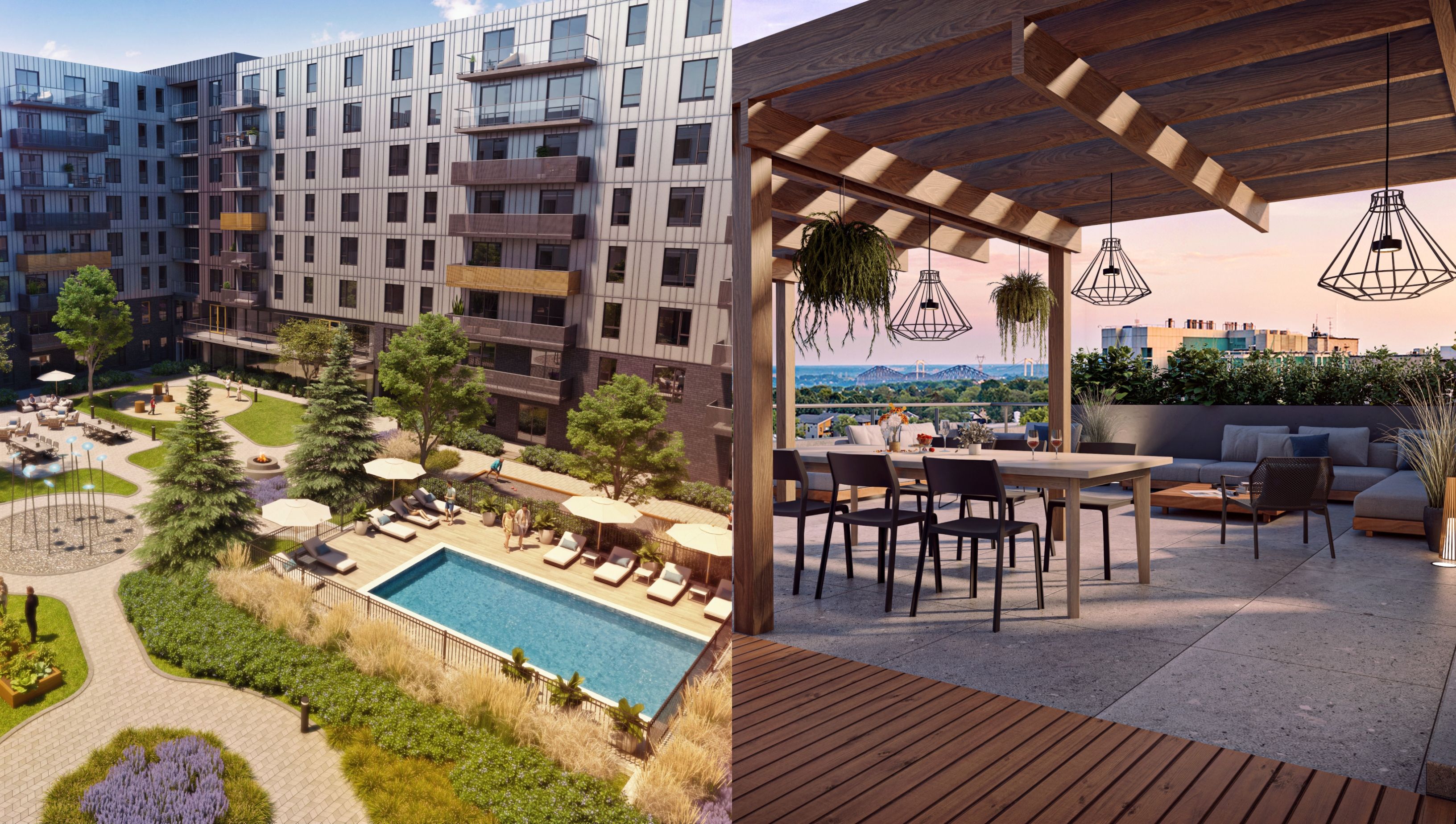 Ces nouveaux condos locatifs tout inclus à Québec arrivent à l'été 2021