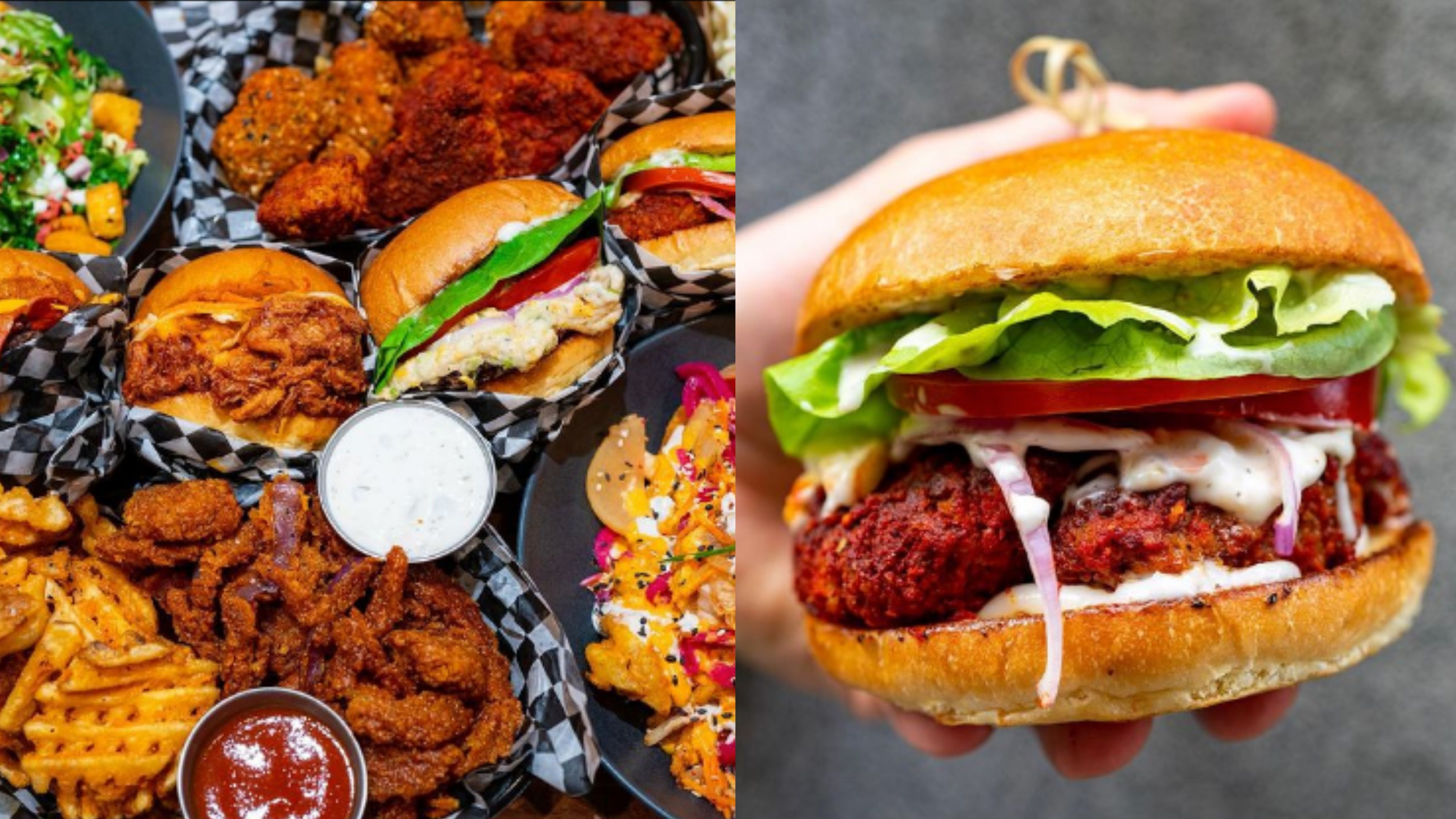 Burger Fiancé un nouveau fastfood vegan imite le poulet frit