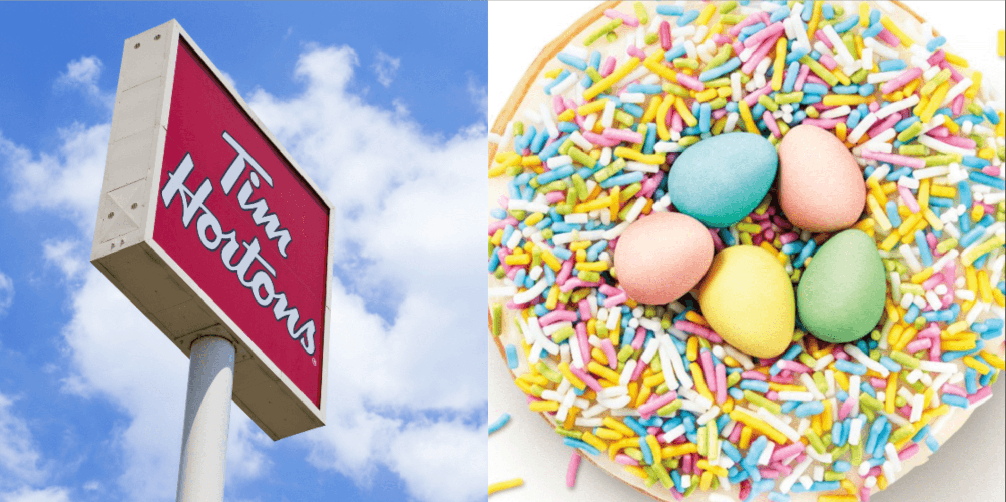 Beigne Tim Hortons Cadbury Mini Eggs