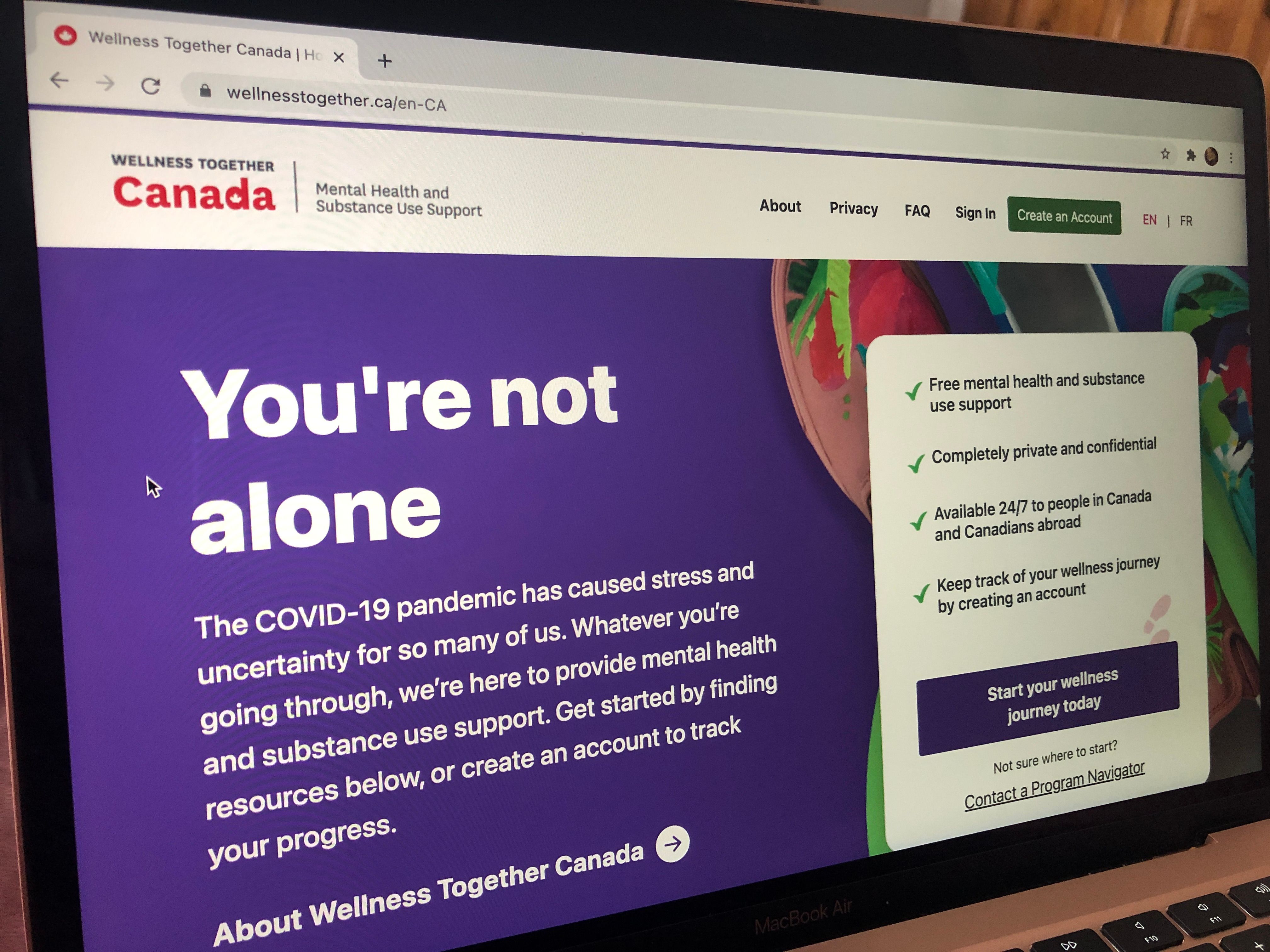 Canada Is Offering Free Mental Health Support To Help With Anxiety & Depression
