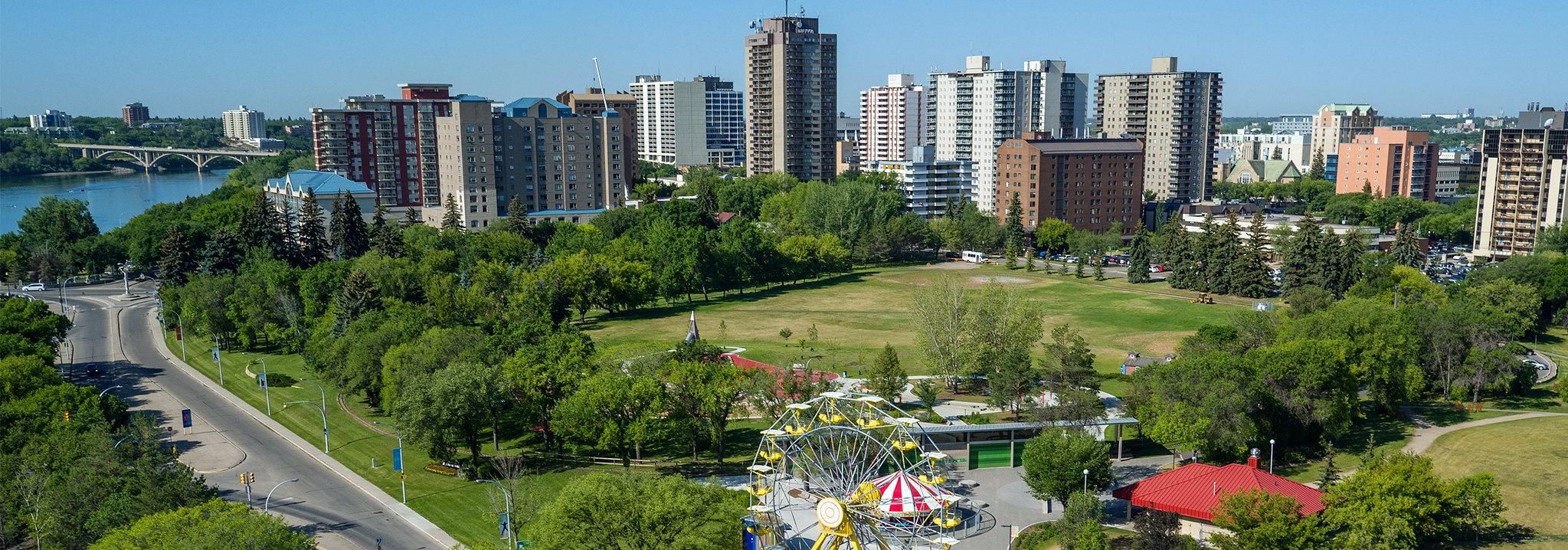 Photo of downtown Saskatoon