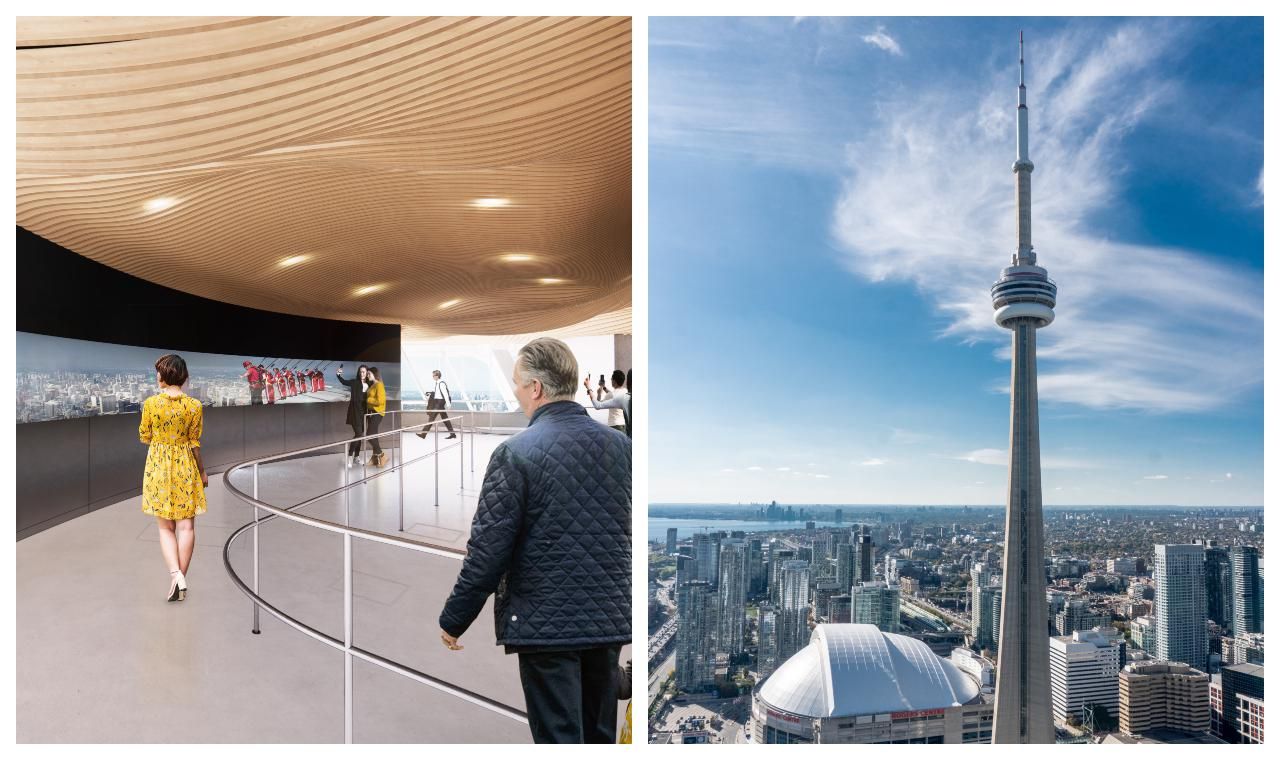 The CN Tower Is Getting A $21M Revamp With A Scarier Glass Floor & Video Walls