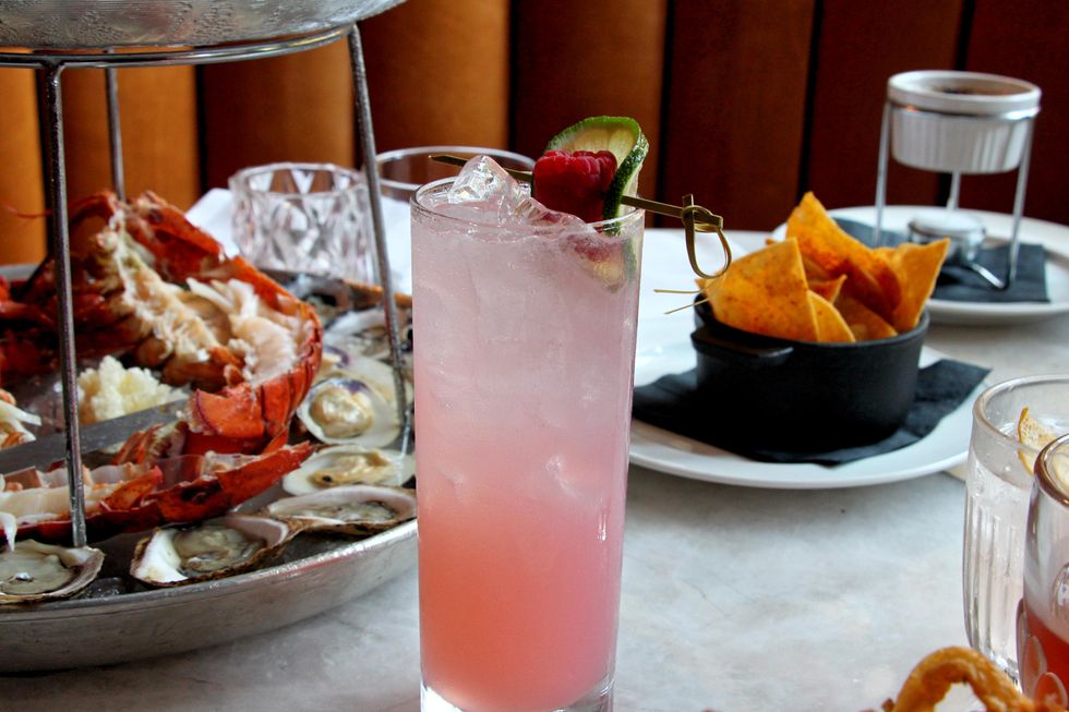 Pink Sky cocktails