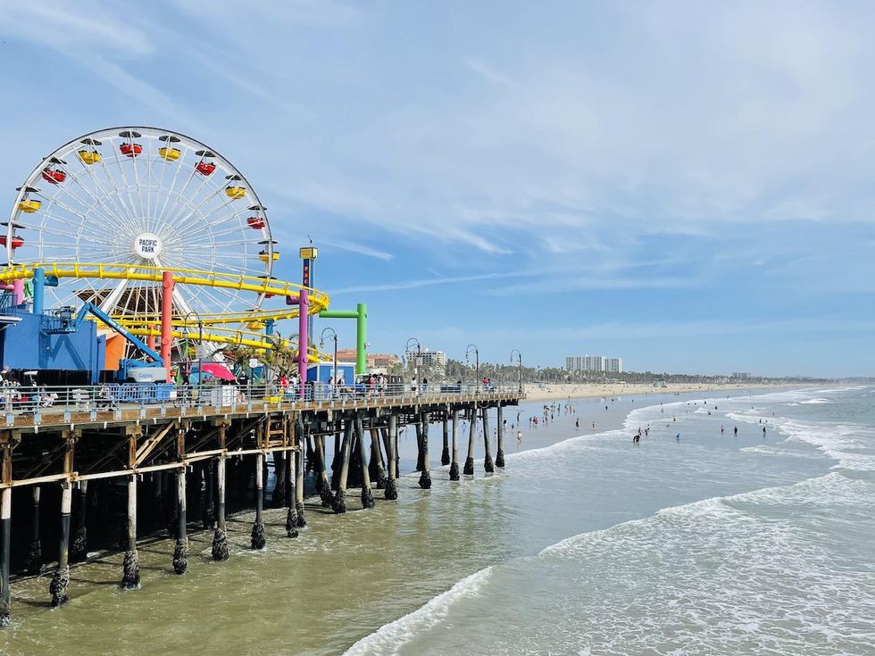 Santa Monica Pier.