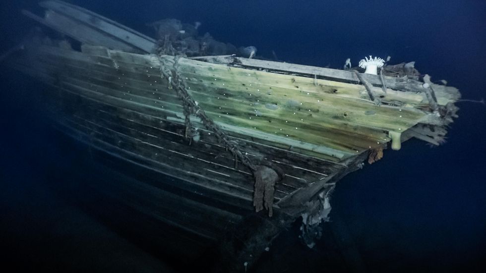 Sir Ernest Shackleton's Ship 'Endurance.'