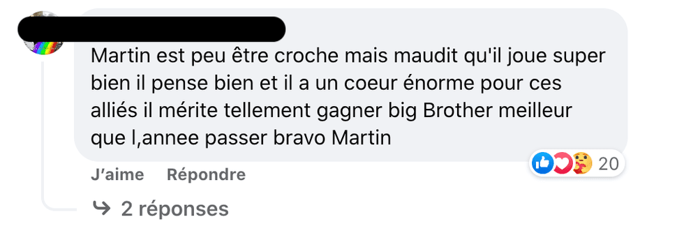 Martin Vachon de Big Brother C\u00e9l\u00e9brit\u00e9s.