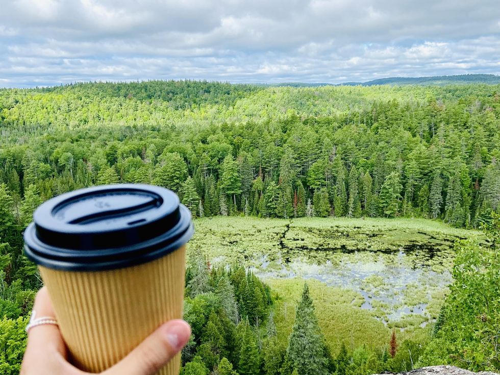 View from Eagles Nest Lookout in Calabogie.