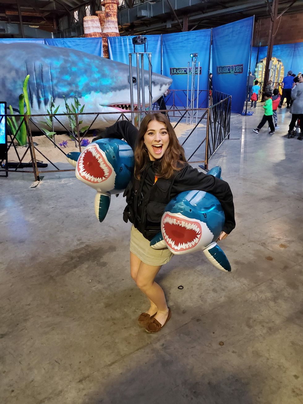 Megalodon at Jurassic Quest.