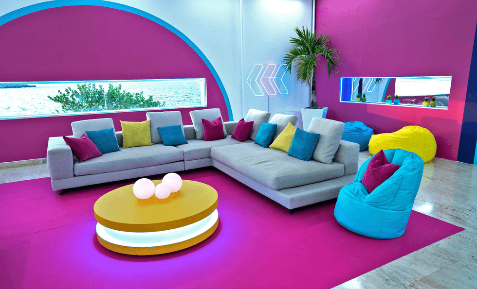 Salon de la villa de L'\u00eele de l'amour 2022