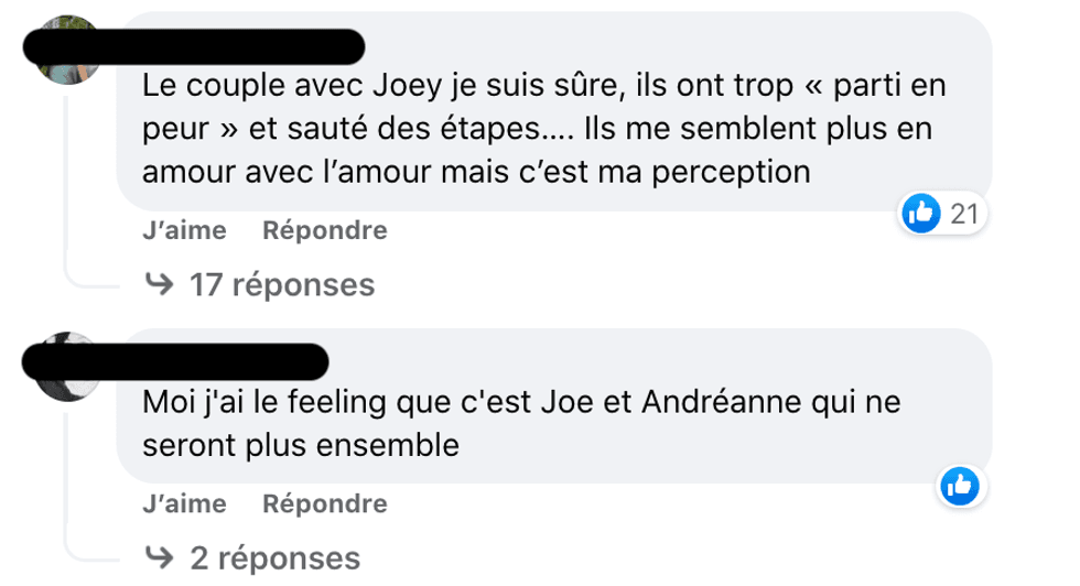R\u00e9actions sur L'amour est dans le pr\u00e9.