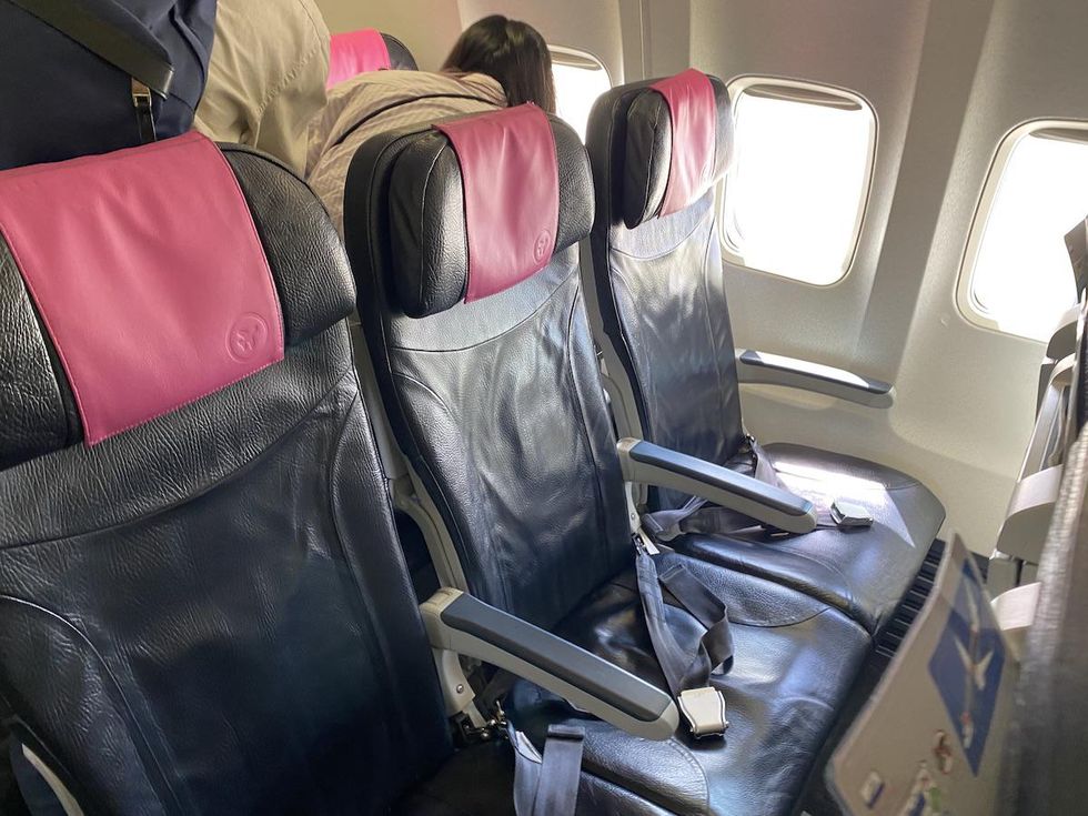 Seats on a Swoop flight from Toronto to Cancun.