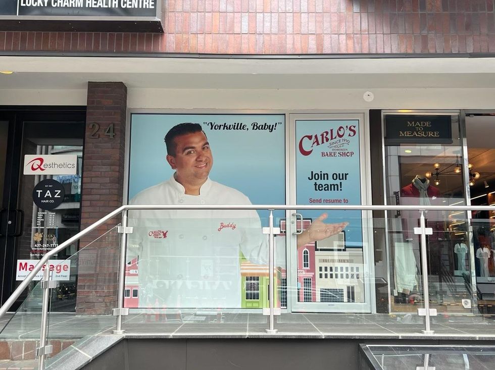 Carlo's Bakery in Yorkville, Toronto.