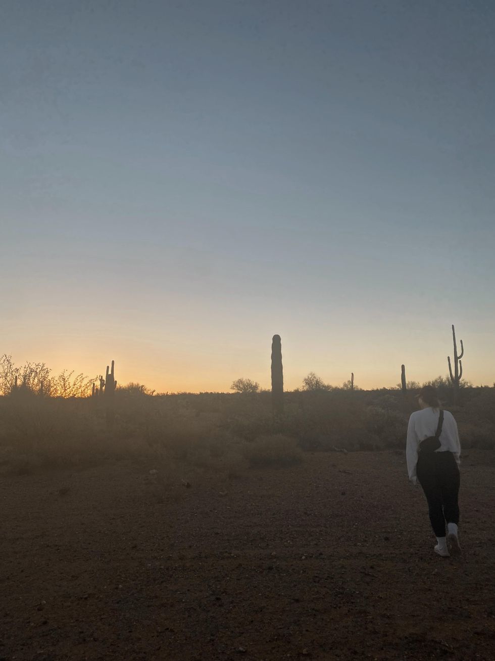 Arizona desert.